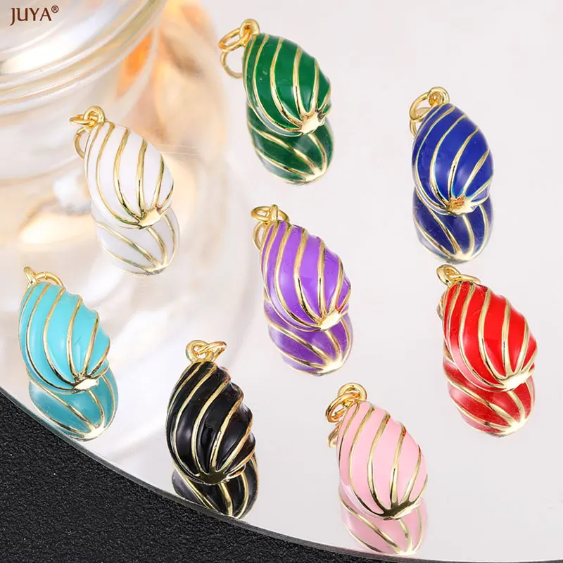 JUYA Zircon Evil Eye Charms Plated Gold Pendants Fit DIY Drop Earrings Necklaces Jewelry Making Accessories 2024 New image 5