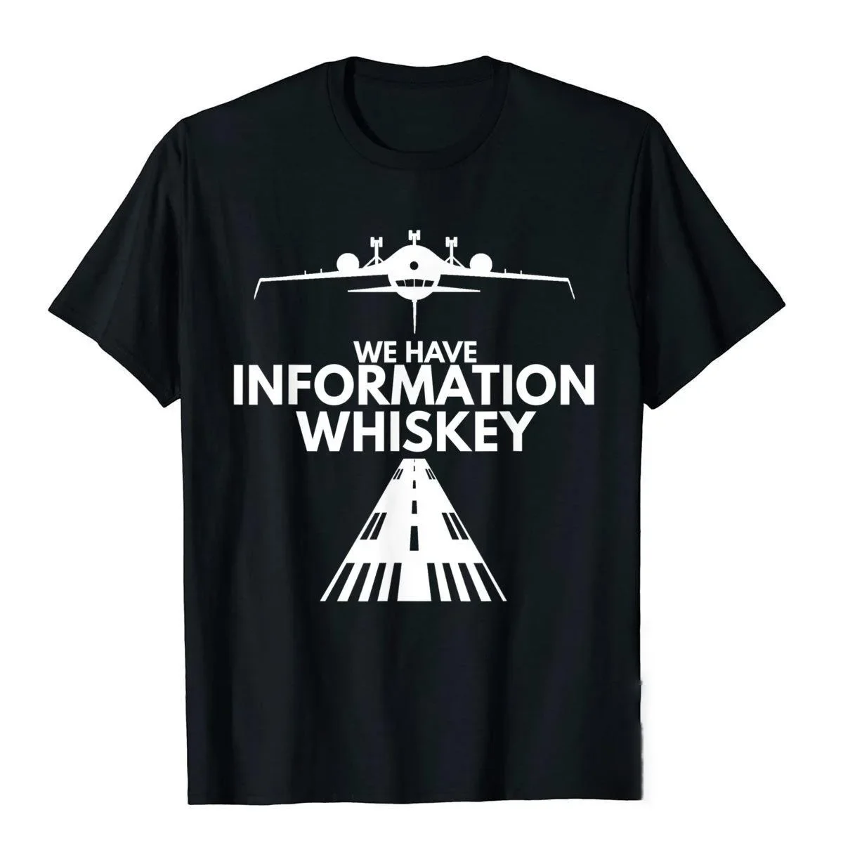 

Information Whiskey T Shirt Funny Pilot Aviation Shirts Tops Tees Hot Sale Novelty Cotton Man T Shirts Printing