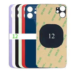 Bilashmart Rear Back Glass Replacement Parts iPhone12 Rear Glass Housing With Back Glue 2172A2402A2404A2403