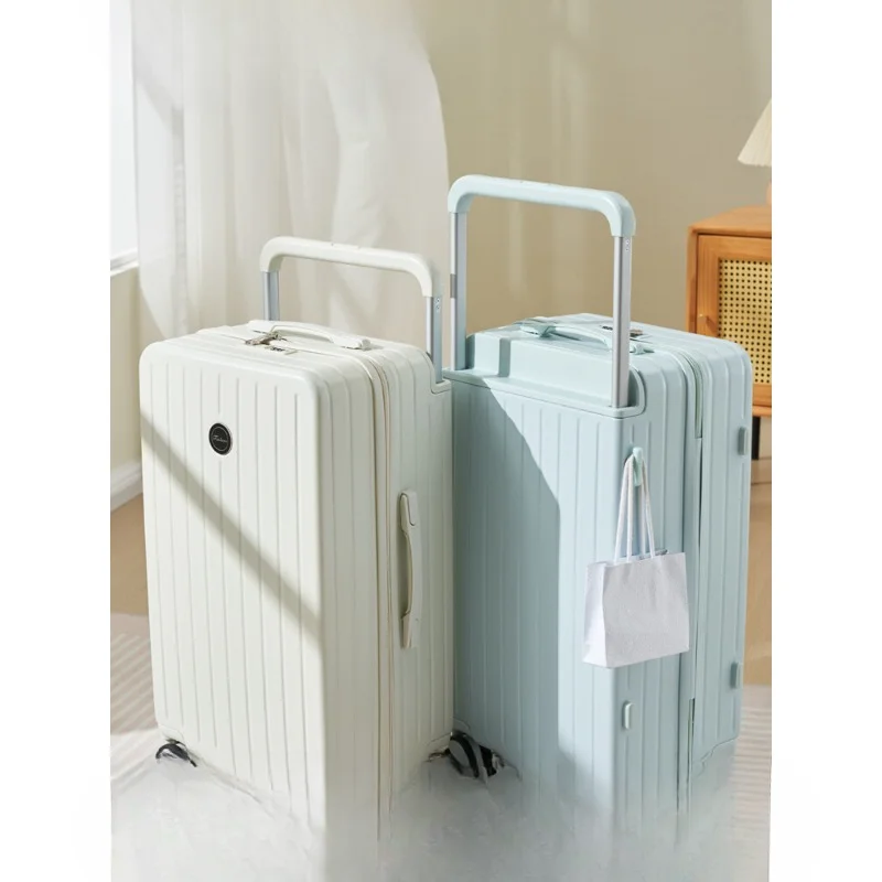 Wide tie rod suitcase 20-inch female password suitcase Boarding case Universal wheel 26-inch male large capacity