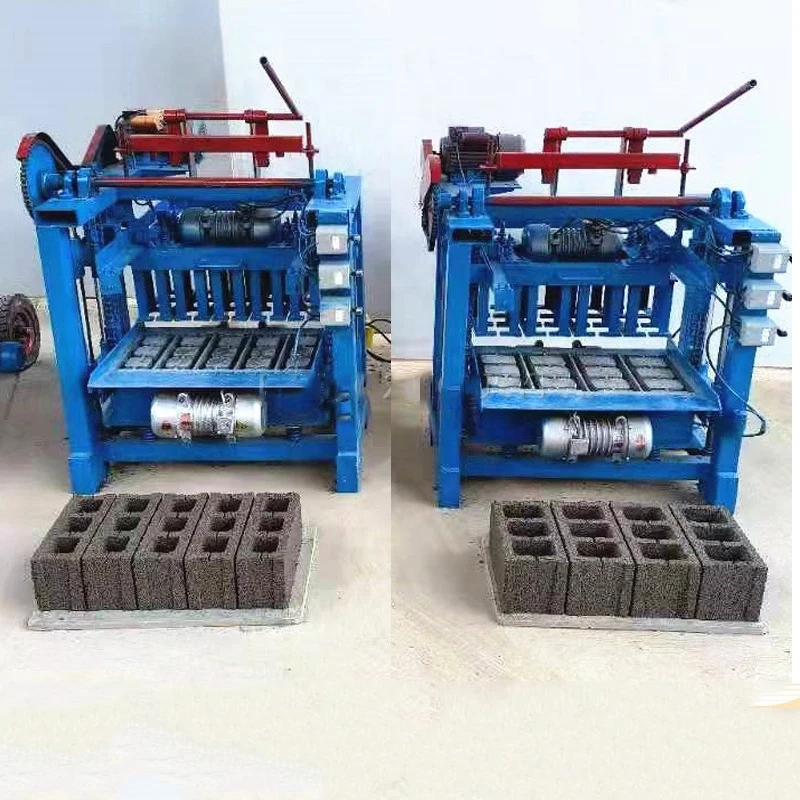 

Hot Sale Trolley Cement Brick Making Machine Semi-auto Interlocking Concrete Brick Block Making Machine With Mold