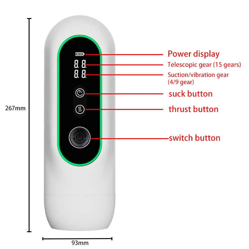 Automatic Male Masturbator Cup Telescopic Vagina Sucking Blowjob Voice Sex Toys For Men Sex Machine Pocket Suction Masturbation