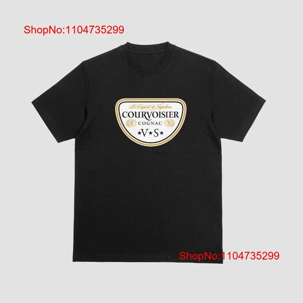 

Футболка Courvoisier Cognac, винтажная стираная удобная универсальная эластичная футболка для повседневной носки, модная стильная повседневная футболка унисекс