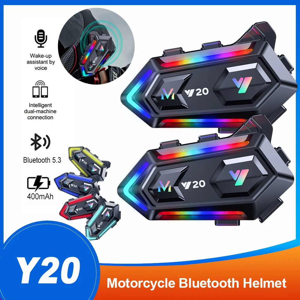 capacete-de-motocicleta-y20-com-fone-de-ouvido-bluetooth-53-sem-fio-a-prova-d'Agua-reducao-de-ruido-e-luz-rgb