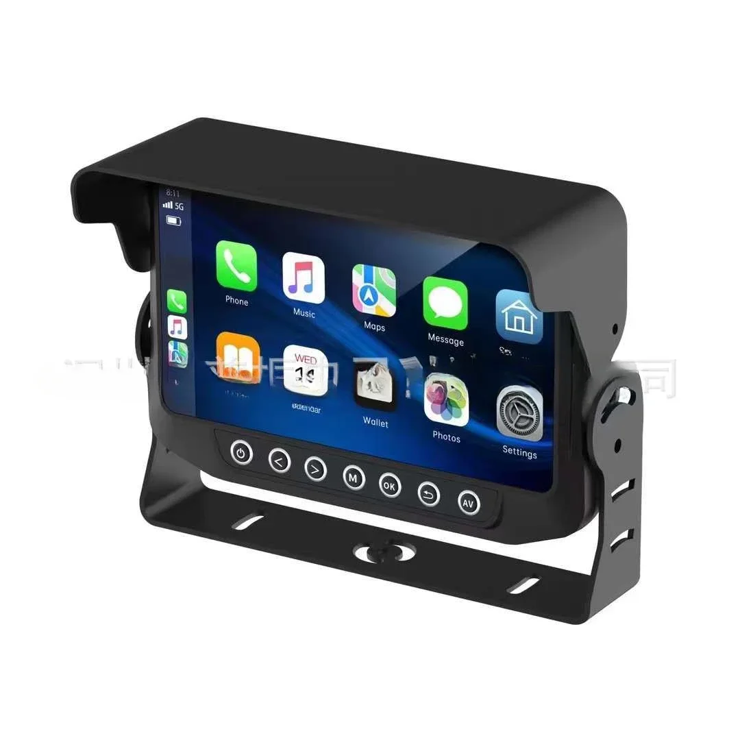 

7 inch 9 inch 10.1 inch waterproof monitor car shock and dust display metal shell AHD1080P high definition