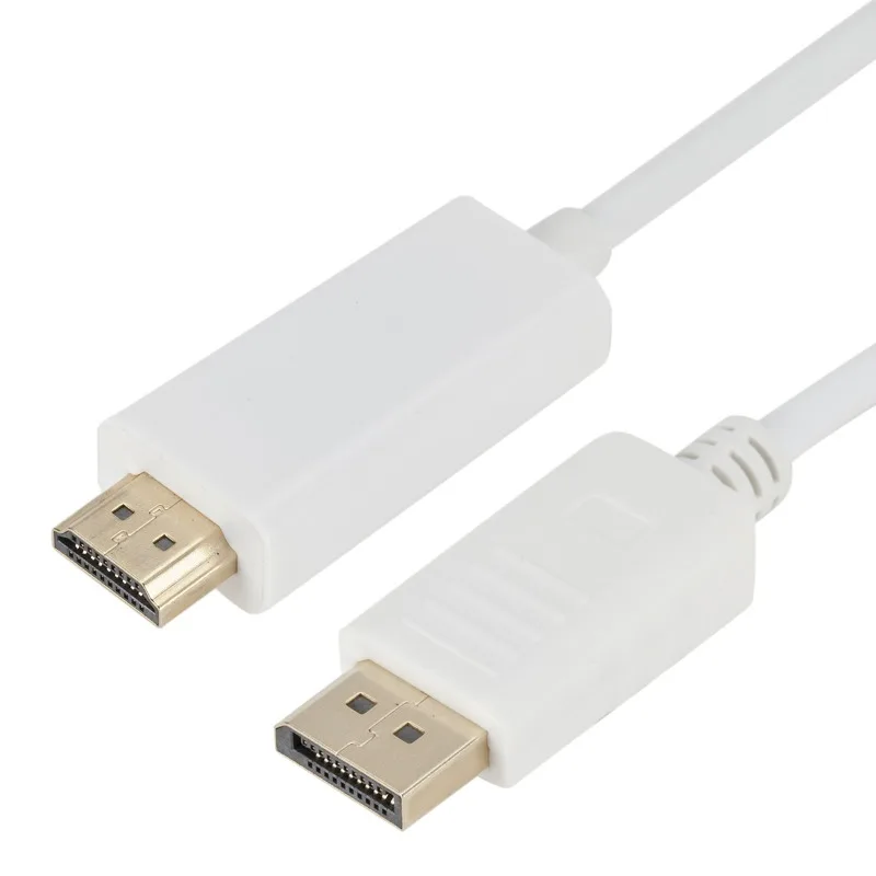 1080 HD Adapter Cable Computer Monitor Cable Converts Large Dp To Hdmi For PC Laptop Projector Dp To HDMI-compatible Cable 1.8m