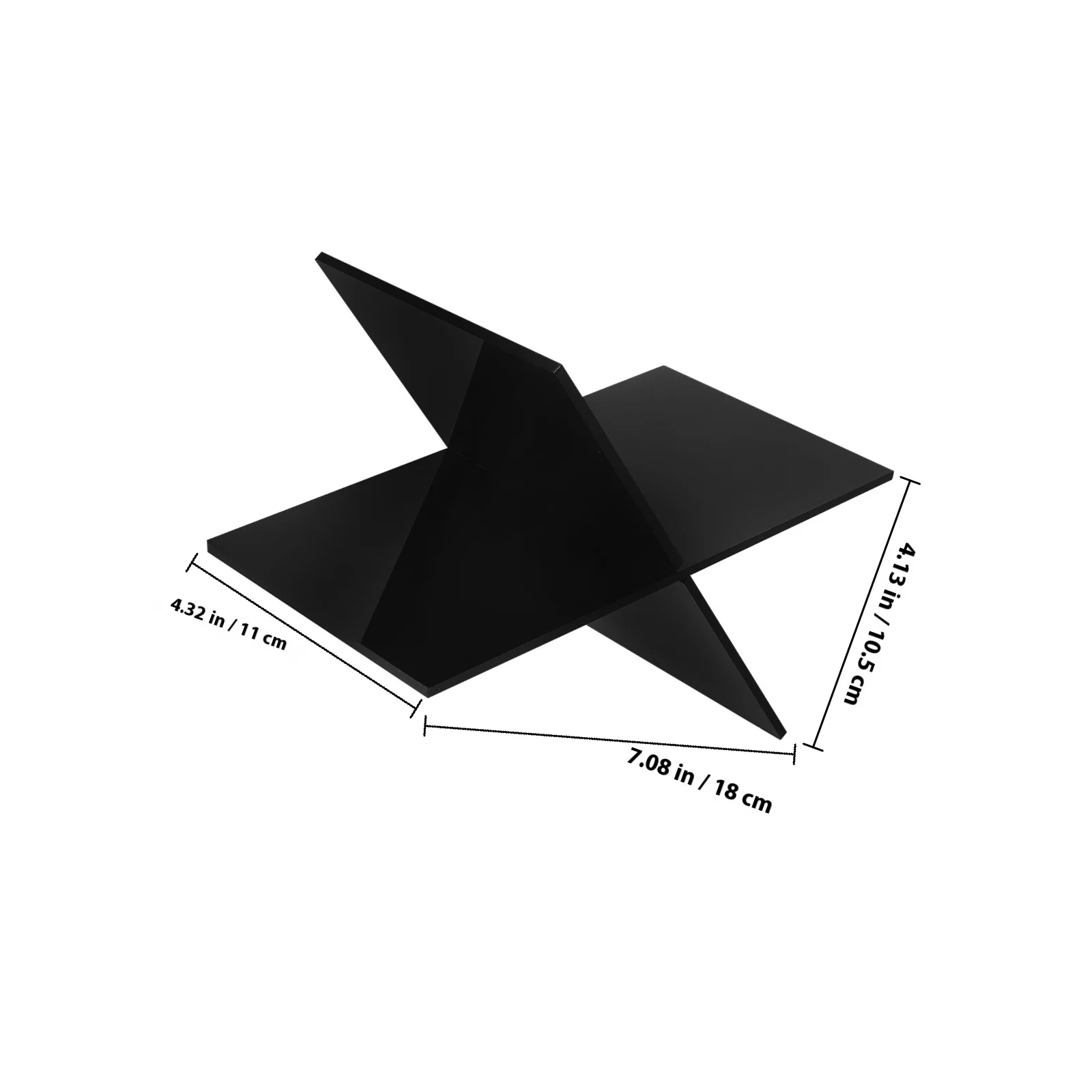 1 set 1 Set X-Shaped Acrylic Book Stand Multi-Function Book Holder For Desk Display Recipe Magazine Rack Kitchen Counter Storage