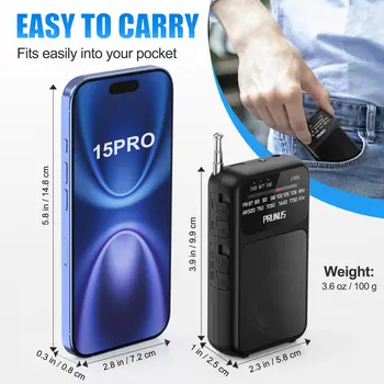 10 最佳銷售 袖珍調頻收音機 - №10