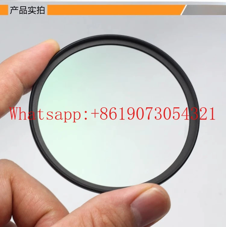 33333 مرآة UV عالية الجودة MC مرشح طلاء إطار رفيع عالي الوضوح 3740.5434649525558626772 مللي متر أسود فضي