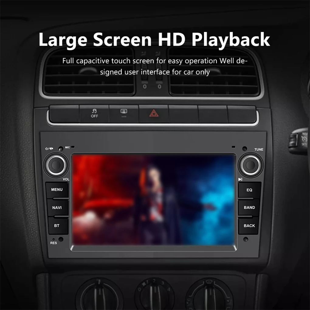 Black Driving Experience With Car RADIO S HiFi  EQ Buletooth System Car RADIO For AM/FM 2+64G