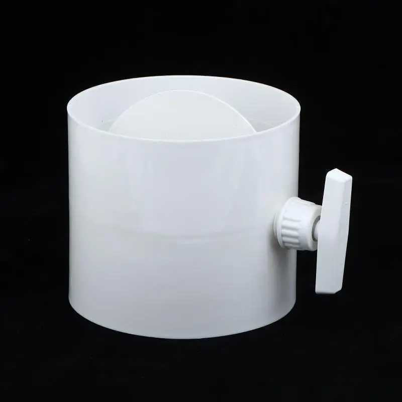 Portable PVC Air Valve 75/110/150/160/200mm Manual Check Valve Round Pipe Air Volume Valve Ventilation System Accessory