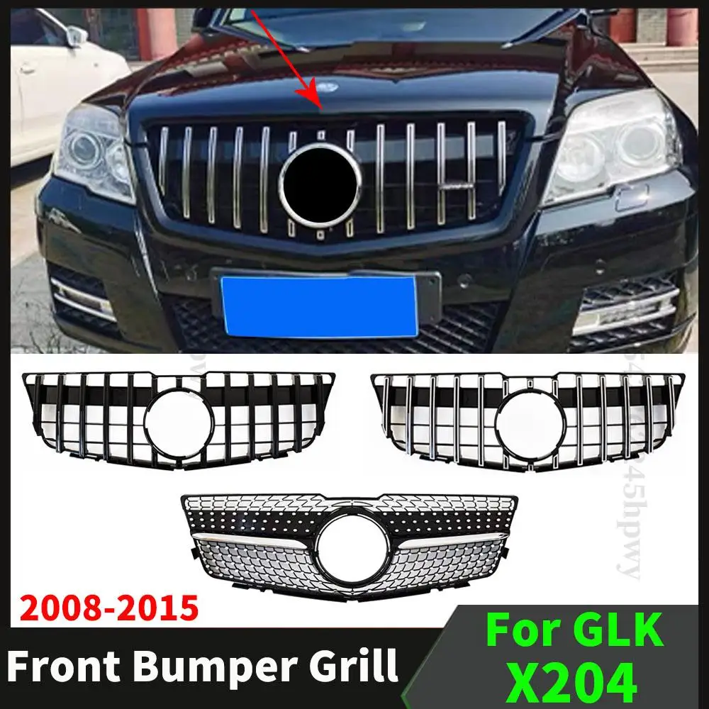 

Sport Front Inlet Grille Racing Grill For Mercedes Benz GLK X204 2008-2012 2013-2015 Tuning Accessories Trim Styling Facelift