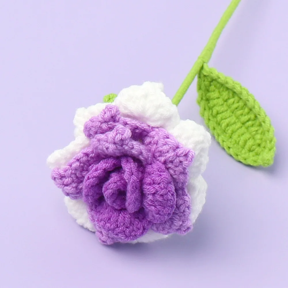 

2024 оптовая продажа красных шерстяных вязаных роз - искусственные цветы, искусственные цветы, искусственные цветы, консервированные розы для свадьбы, Дня святого Валентина