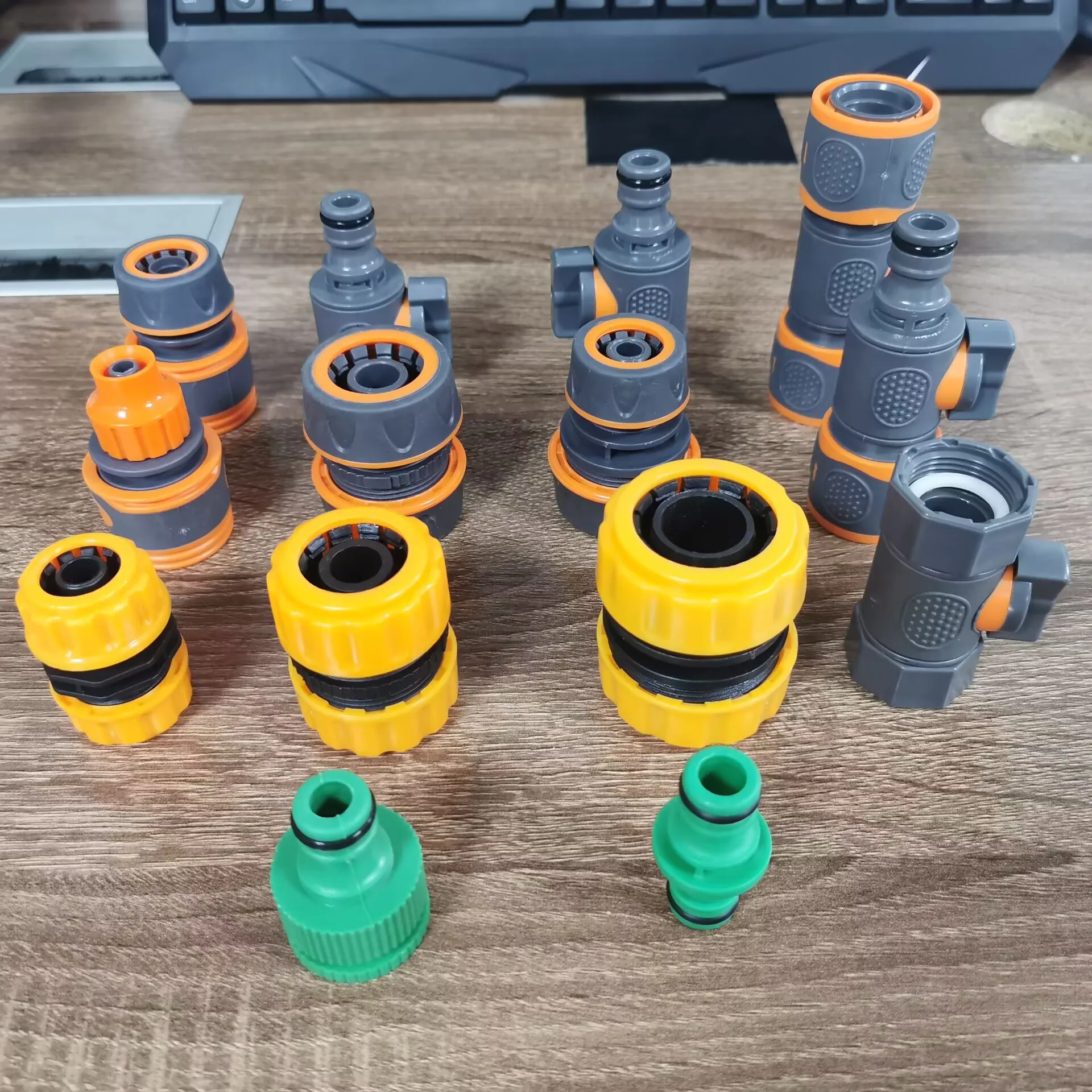 

Quick Connector G1/2 G3/4 G1 Pipe Coupler Stop Water Connector 16/20/32mm Repair Joint Irrigation System Fitting