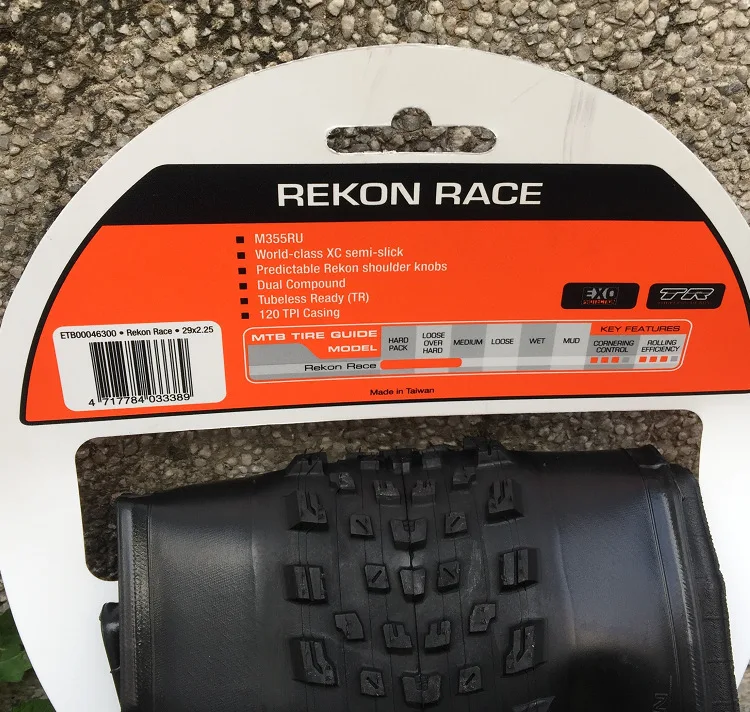 MAXXIS REKON RACE (M355RU) 27,5x2,0/2,25/2,35 29x2,25/2,35/2,4WT/2,4 Fahrrad Klapp Reifen Anti Punktion Fötus XC Für MTB – Detail 7