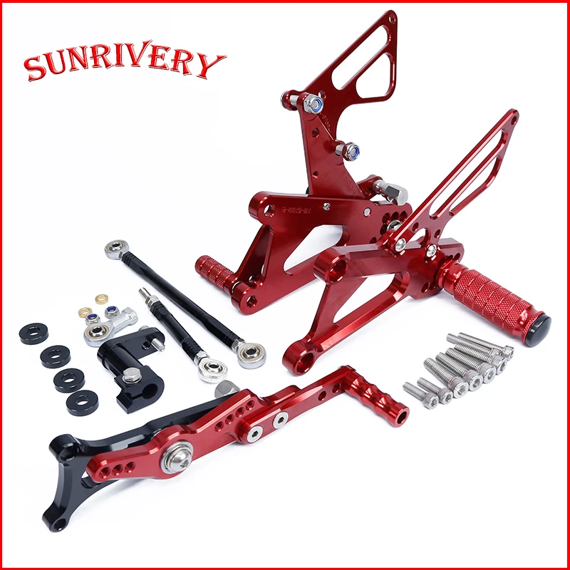 

For Triumph Daytona 765 Street Triple 765 2019-2022 Rearset Footrest Footpegs Adjustable Rear Pedal Motorcycle Accessories