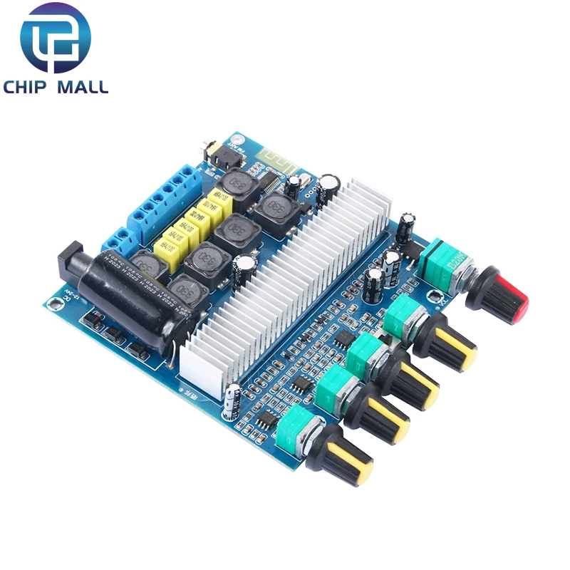 TPA3116D2 Bluetooth 5.0 Digital Power Amplifier Board 2.1 Channel 50W*2+100W High-Power Overweight Subwoofer New Spot