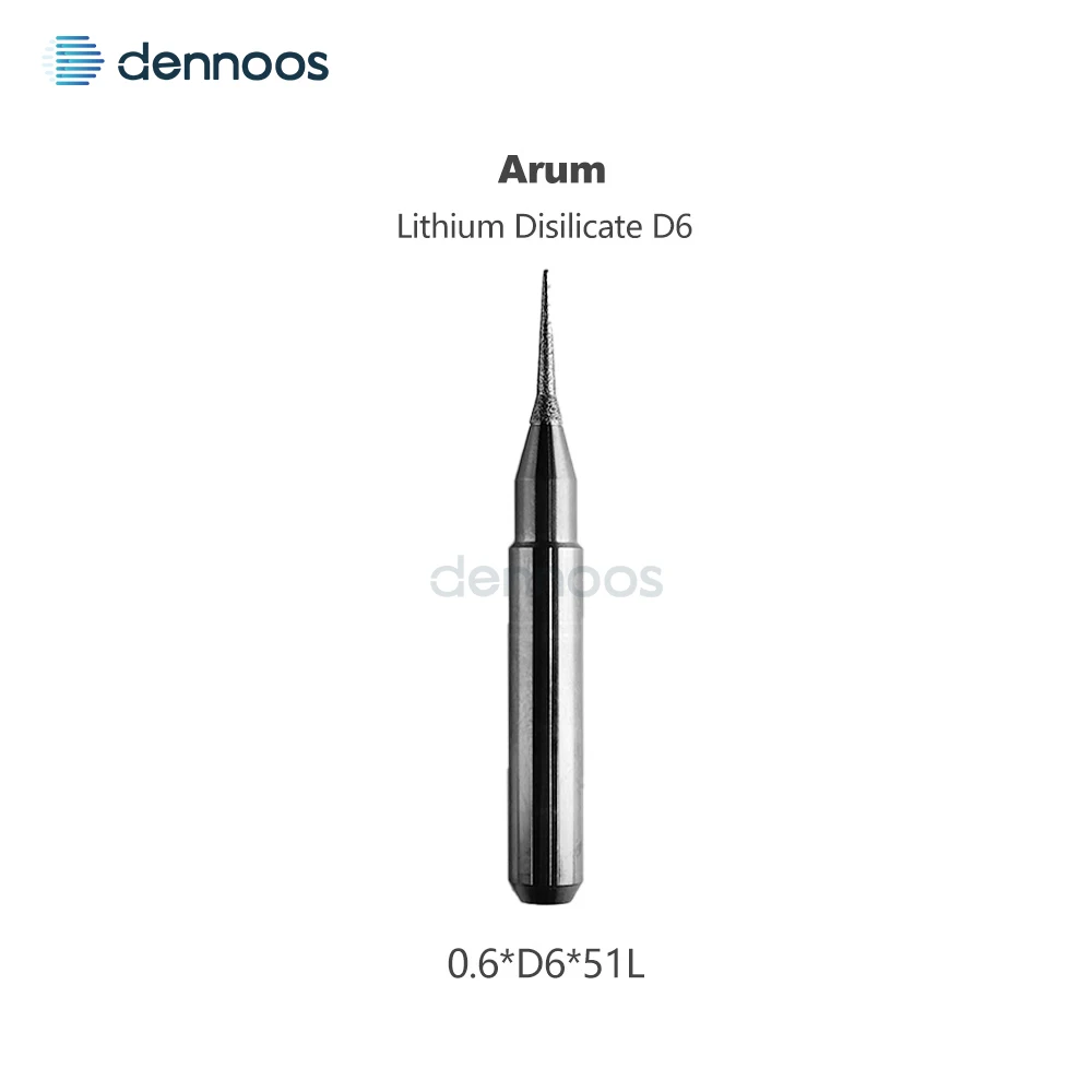 ARUM D6 Schaftfräser für PMMA/Lithiumdisilikat/Metall CAD/CAM-Materialien – Dental-Labor ARUM Fräswerkzeuge – Detail 8