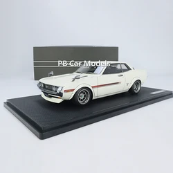 IG1:18 Celica 1600GTV white resin car model simulation alloy IG2594