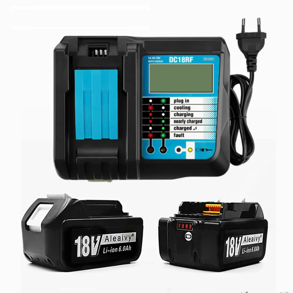

BL1830 Makita 18v Rechargeable Battery 18V 6.0Ah Battery For makita 18v BL1860 BL1840 BL1850 18650 Lithium ion Battery packs
