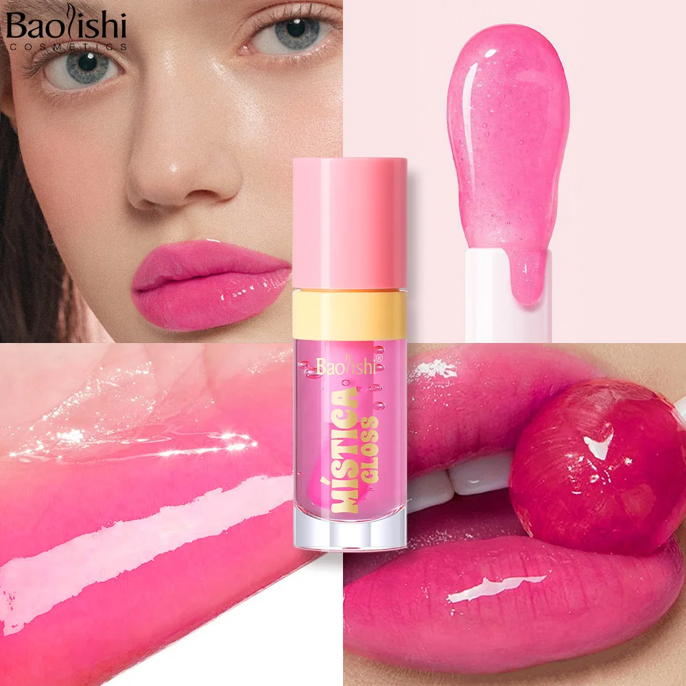 Stimmungsverändernder Lipgloss, 3 Farbtöne, Transferfest, feuchtigkeitsspendend, glänzende Tönung, pH-reaktive Technologie, freundlich