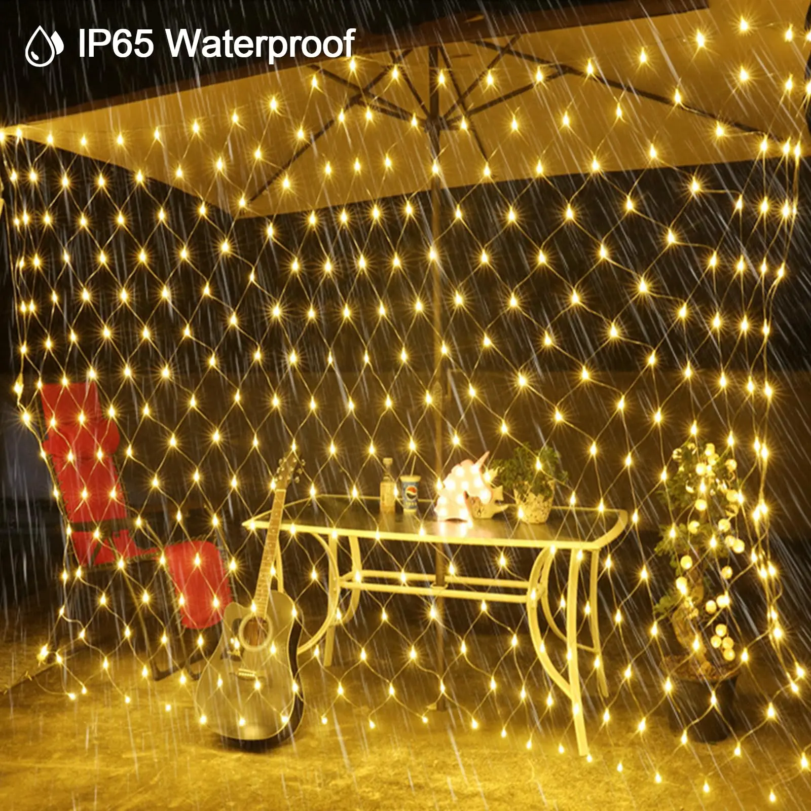 

Solar Fishing Net Lights LED Flashing Mesh Waterproof Lamp Outdoor for Tree Landscape Garden Roof Balcony Christmas Fairy Light