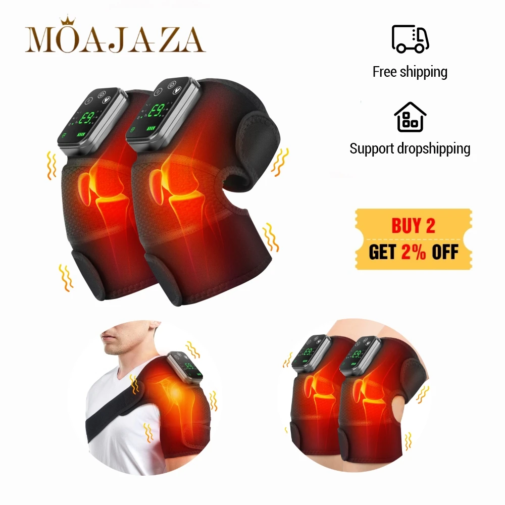 Cordless Electric Heating Pad Knee Massager