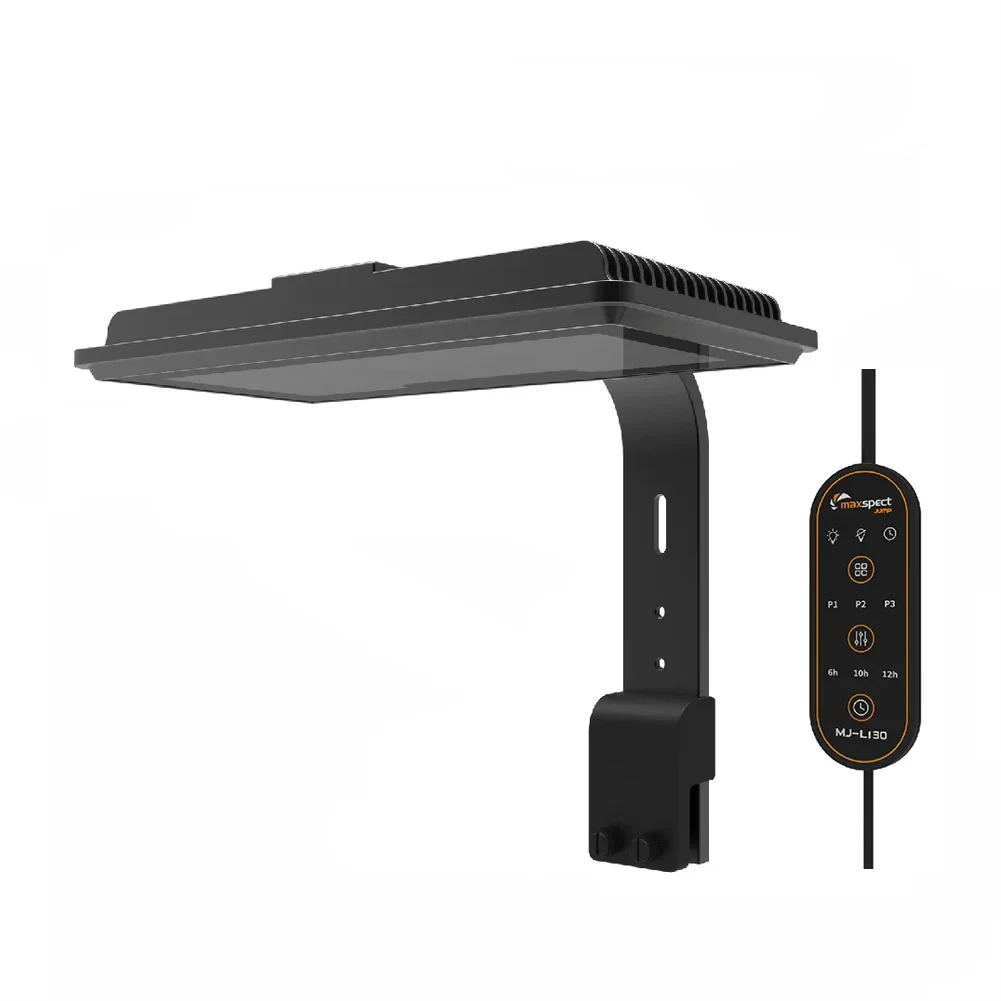 Full Aluminum 30W LED Lighting System Refugium Marine Coral Reef Fish Tank Rectangle Saltwater Aquarium Boxed Metal