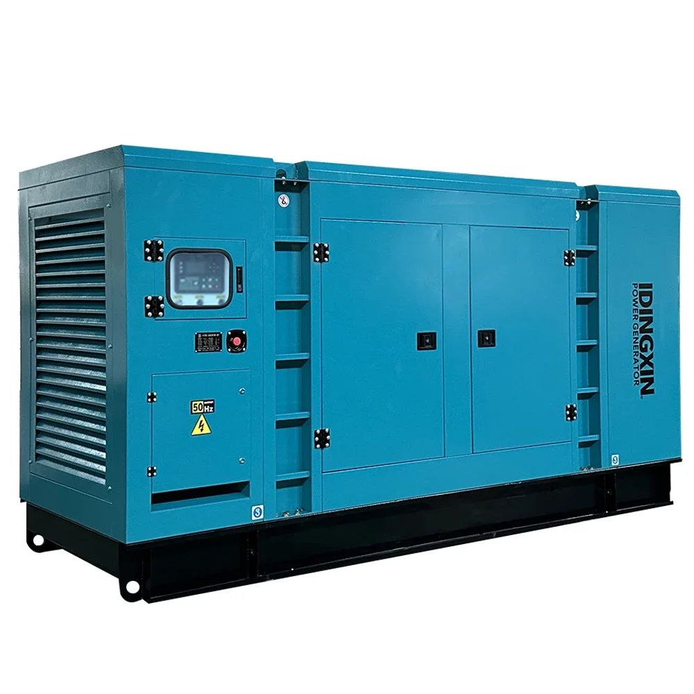 مولدات الديزل الكهربائية المولودة 30kw50kva 100kva 120kva 150kw مجموعة المولدات الصامتة للغاية