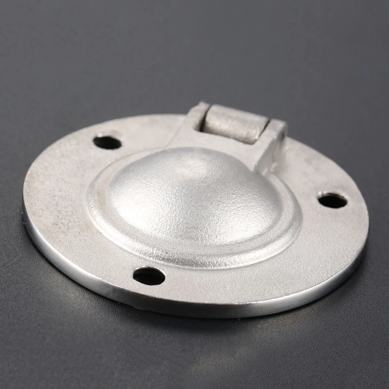 316 Stainless Steel Boat Hatch Handle for Marine Yacht RV Car, Silver Polished Lift Ring Corrosion Resistant Hatch Hardware