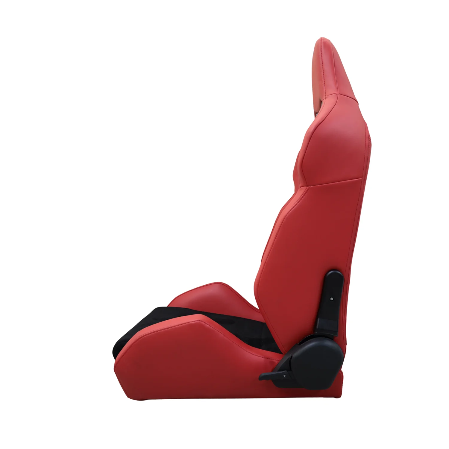 High Quality Black PVC Leather Racing Seats Adjustable Simulator Sim Bucket Sports Style For Toyota BMW Honda Cars view 6