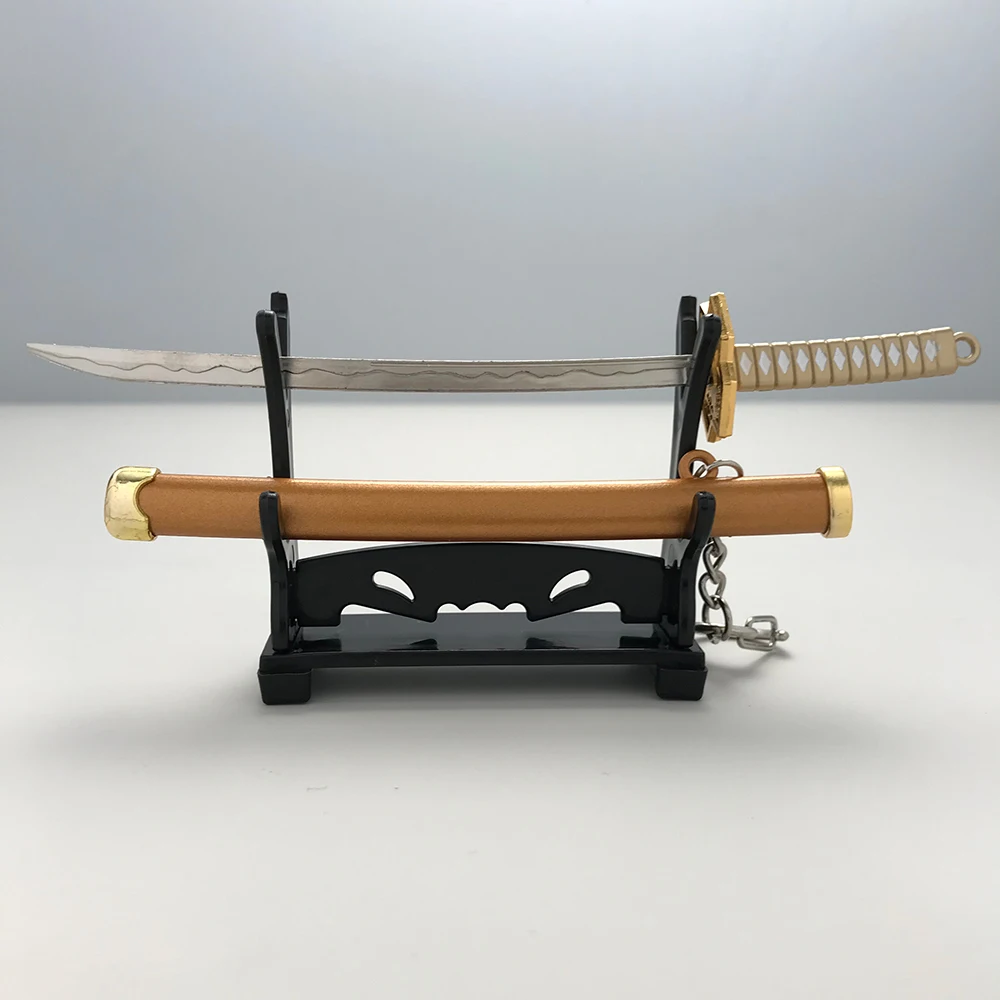 Super Warrior Samurai Sword Keychain Set