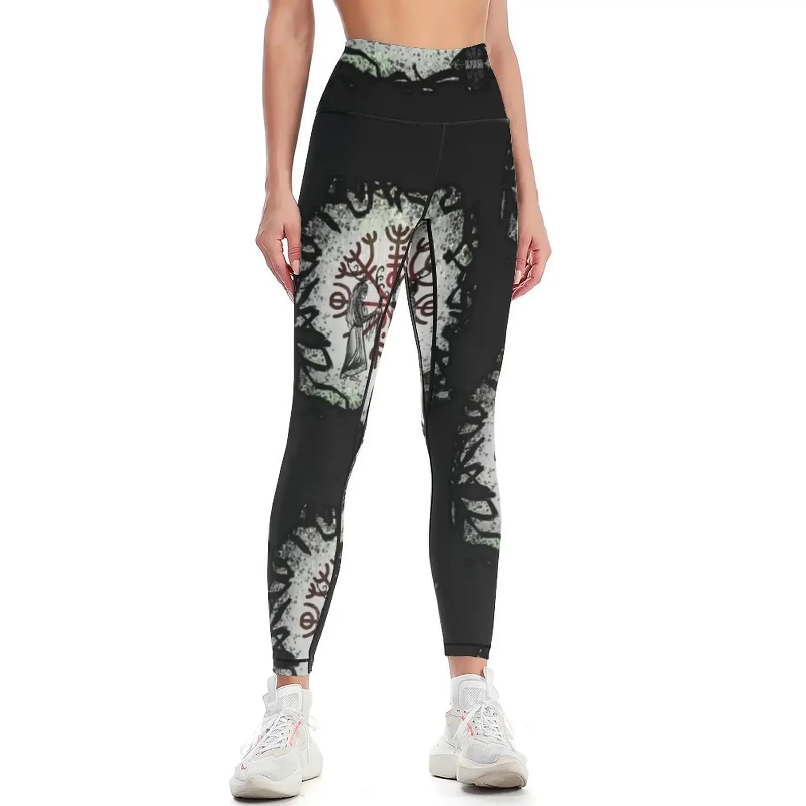 

HEILUNG ARTWORK Essential Leggings fitness set gym sport set harem pants sports shirts gym Womens Leggings