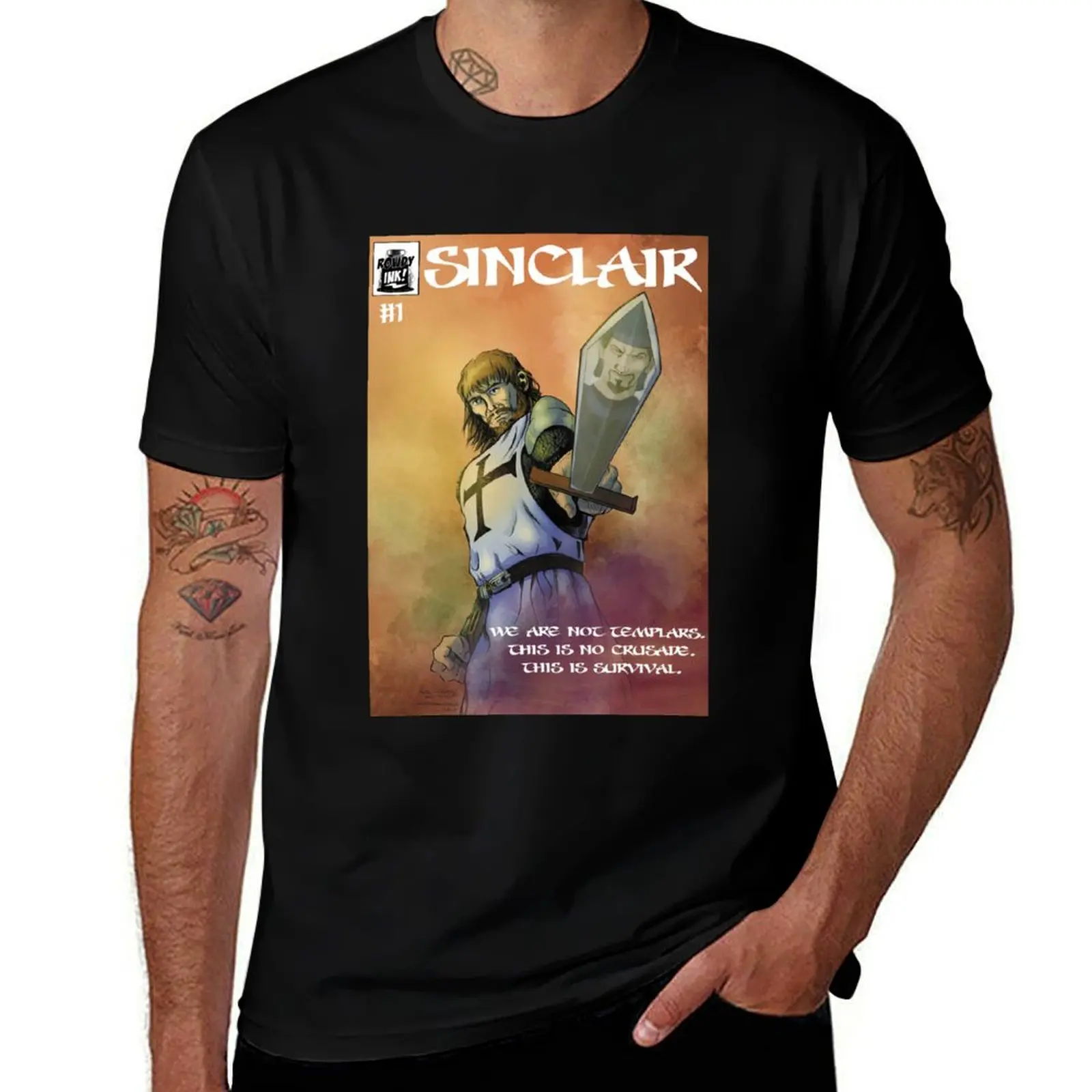 

SINCLAIR Cover Image T-Shirt t shirts for man pack cotton man t shirts cotton T-Shirt