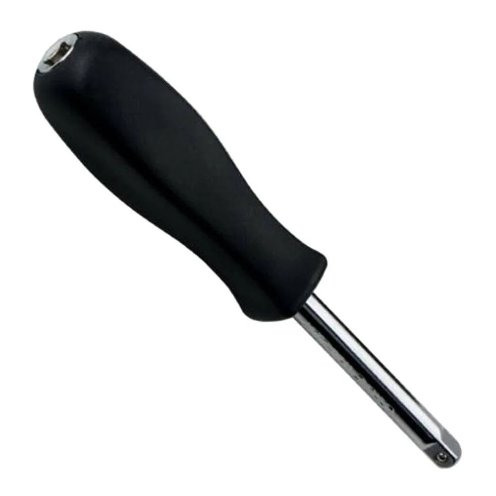 1pc 1/4inch Socket Driver Handle Standard With Internal 1/4inch Female End Spinner Home DIY Repairing Hand Tool Accessories 15.3