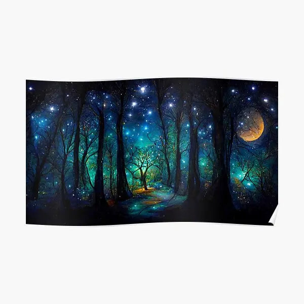 Fairies Hideout  Poster Wall Mural Decor Print Painting Art Picture Room Home Modern Decoration Funny Vintage No Frame