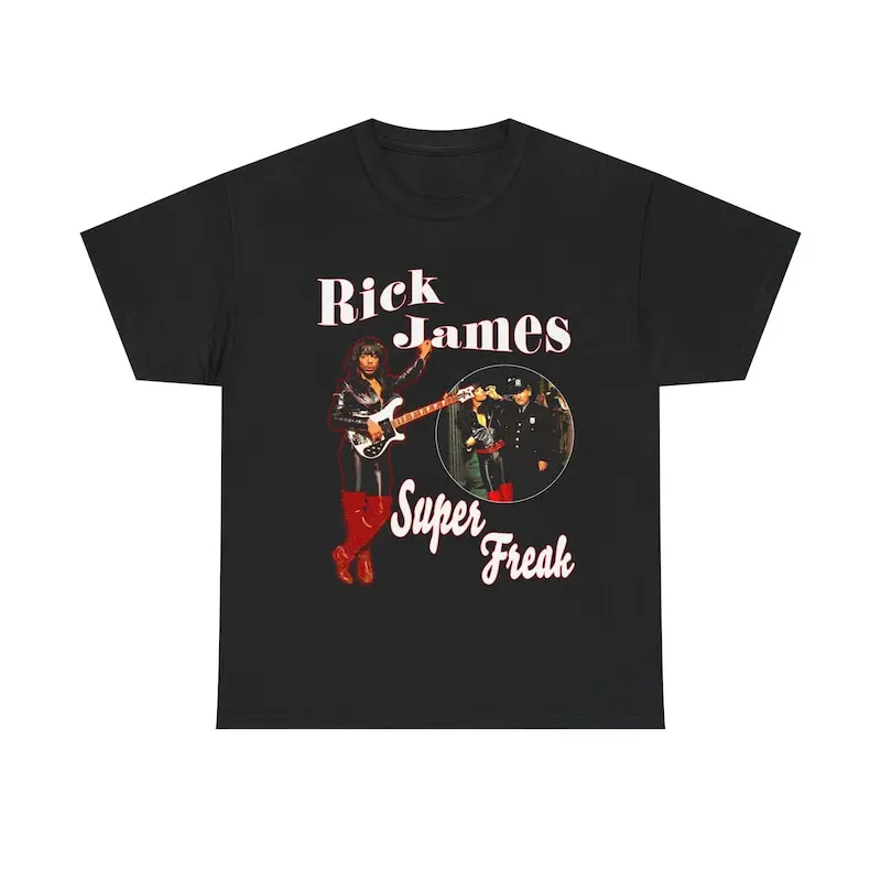 Rick James Super Freak T-Shirt, R&B Music Fan Tee
