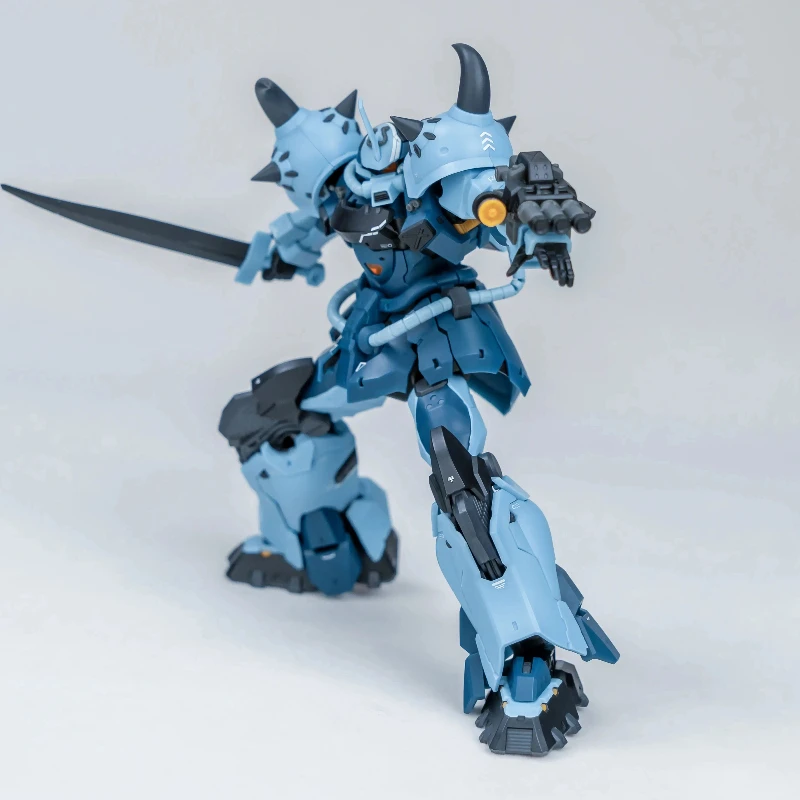 

Hot New Nd 1/144 Ms-07b-3 Gouf Custom Vol.2 Blue Giant Ramba Ral Mobile Suit 08th Ms Team Assembly Model Kit Collectable Toys