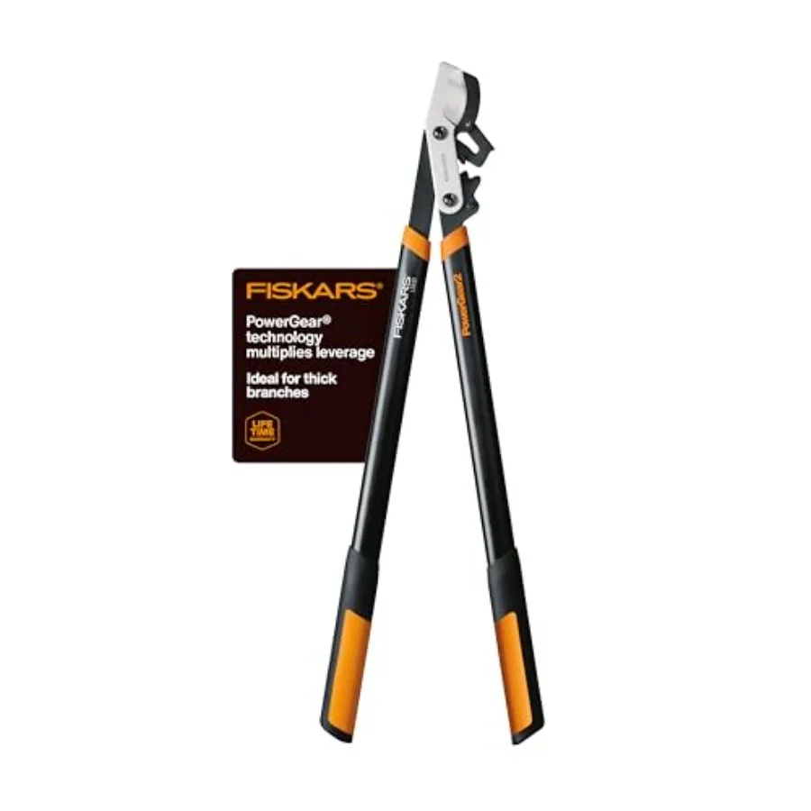 

Секатор для обрезки деревьев 32 дюйма, сверхмощный, с низким коэффициентом трения, острые стальные лезвия, для веток до 2 дюймов в диаметре