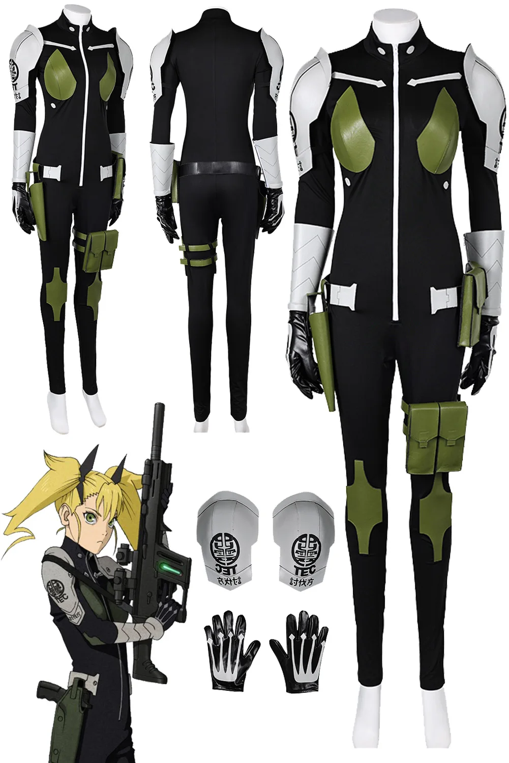 

Fantasia Shinomiya Kikoru Cosplay TEC Defense Suits Anime Kaiju Cosplay 8 Costume Disguise Women Halloween Carnival Party Cloth