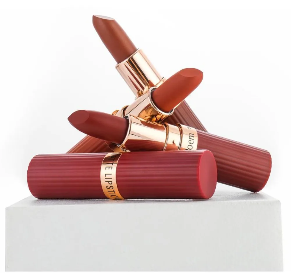 

6-color Matte Lipstick Waterproof Moisturizing Lip Gloss Resistant To Fading Lasting High Pigment Lipstick For All Skin Types