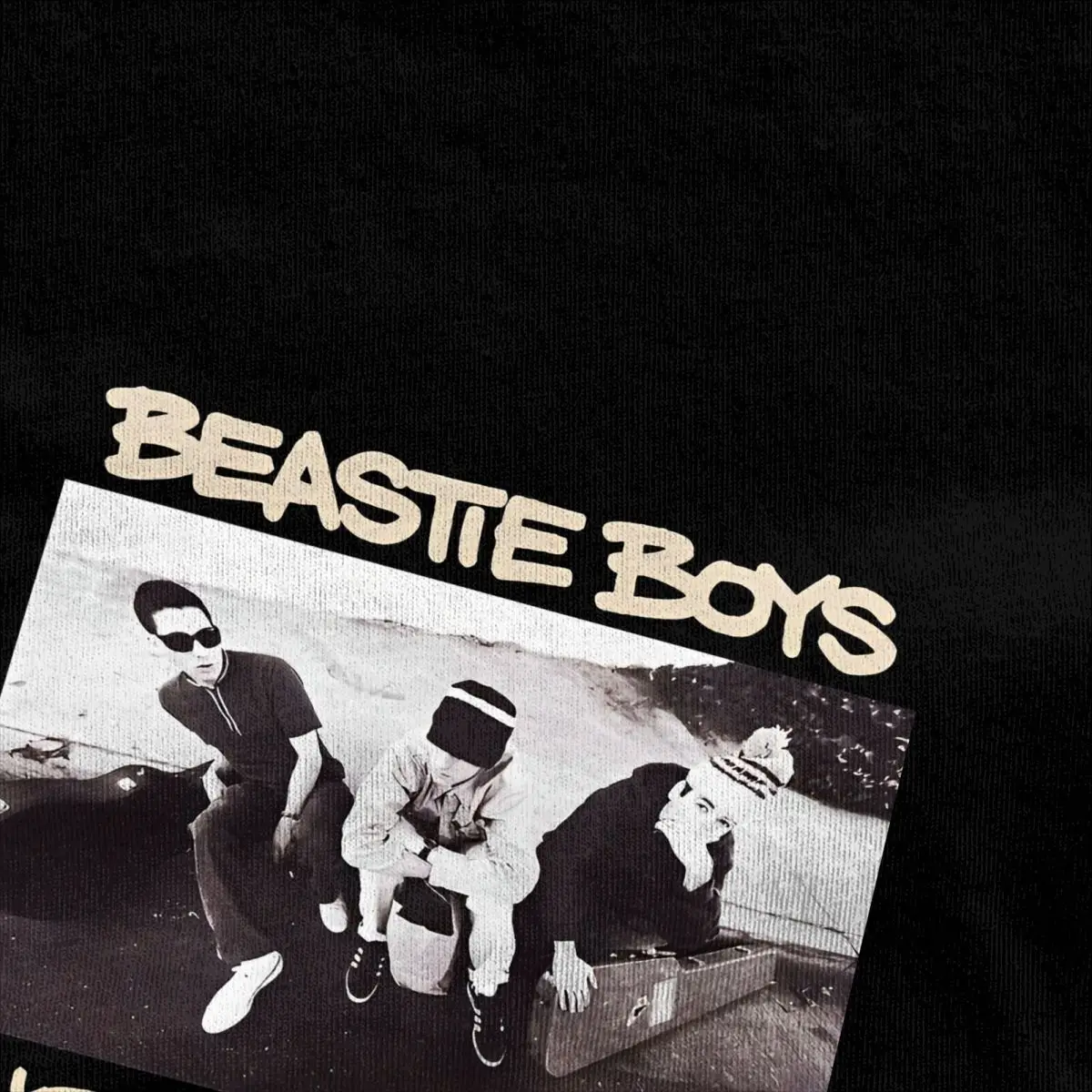 Vintage T-Shirt Beastie Boys Pure Cotton T-Shirts Check Your Head Hip Hop Tshirt for Mens Summer Awesome Print Short Sleeve Tees