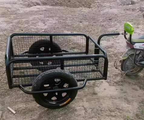 Customizable High-Capacity, Lightweight, Customizable All-Terrain Bike Trailer: Perfect for Cargo Hauling
