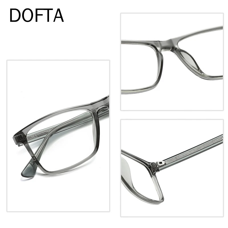 DOFTA TR Prescription Glasses Frame Men Square Eyewear New Male Classic Full Optical Eyeglasses Frames Computer Glasses 5922