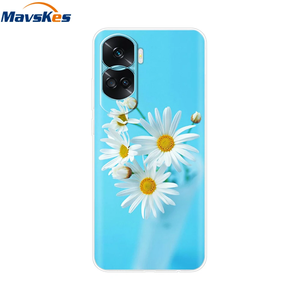 Voor Honor 90 Lite Case Cover voor Huawei Honor 90 Pro 5G Fundas Transparante Siliconen Zachte TPU Telefoon Bumper honor 90 90 Lite 5G Pro