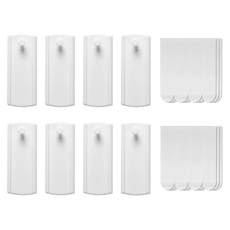 

ABVA-крючки для подвешивания картин без беспокойства — включает большую универсальную вешалку для рамы, 8 вешалок, 24 съемными клейкими полосками