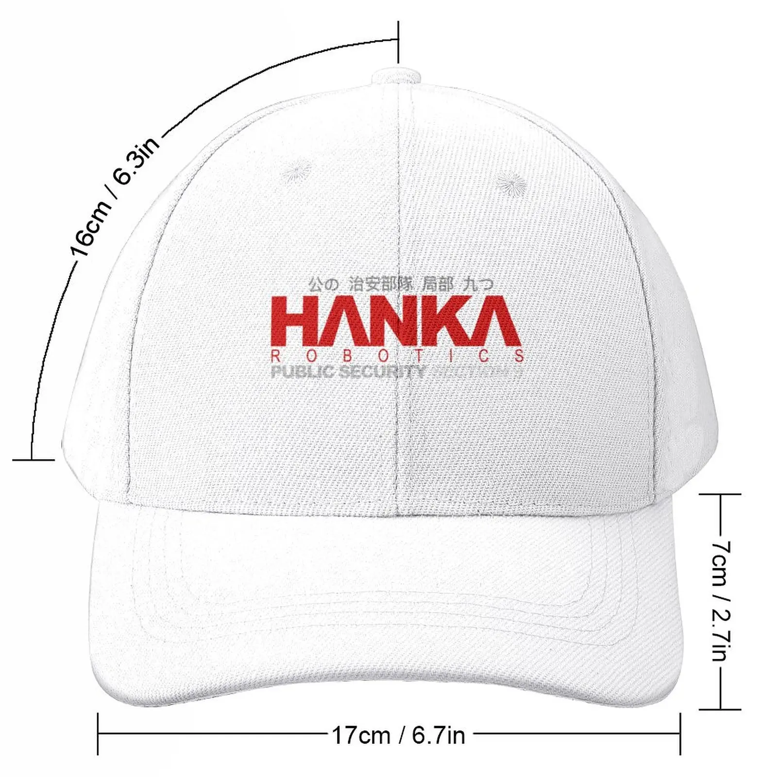 HANKA Robotics Section 9 Inspired by Ghost in the Shell Classic T-Shirt Baseball Cap Bobble Hat party Hat Caps For Men Women's