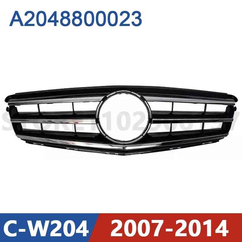 

for 2007-2014 W204 Mercedes Benz C180 C200 C220 C250 C280 C300 C320 C350 Front Bumper Radiator Grill A2048800023 2048800023