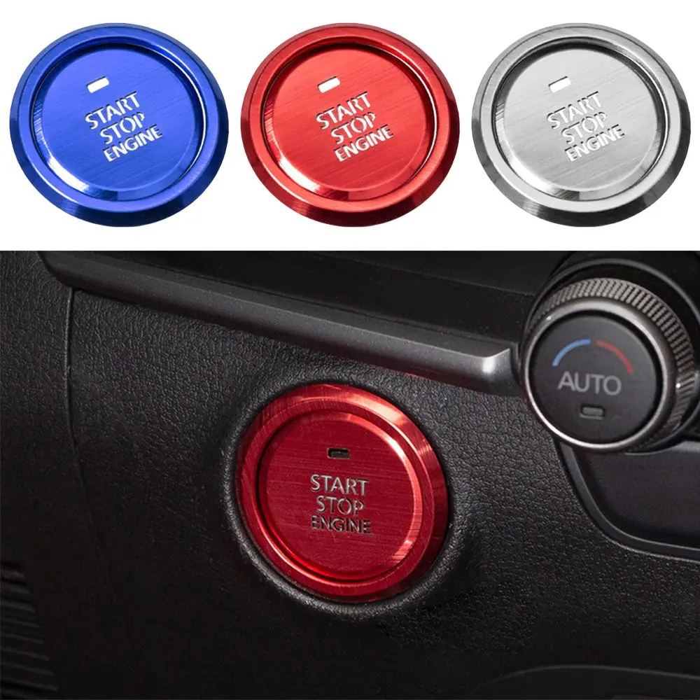 Quality Auto Parts Lgnition Button Cover Start Stop Switch Replacement One Click Start Decoration For Mazda 3 For Axela CX-30