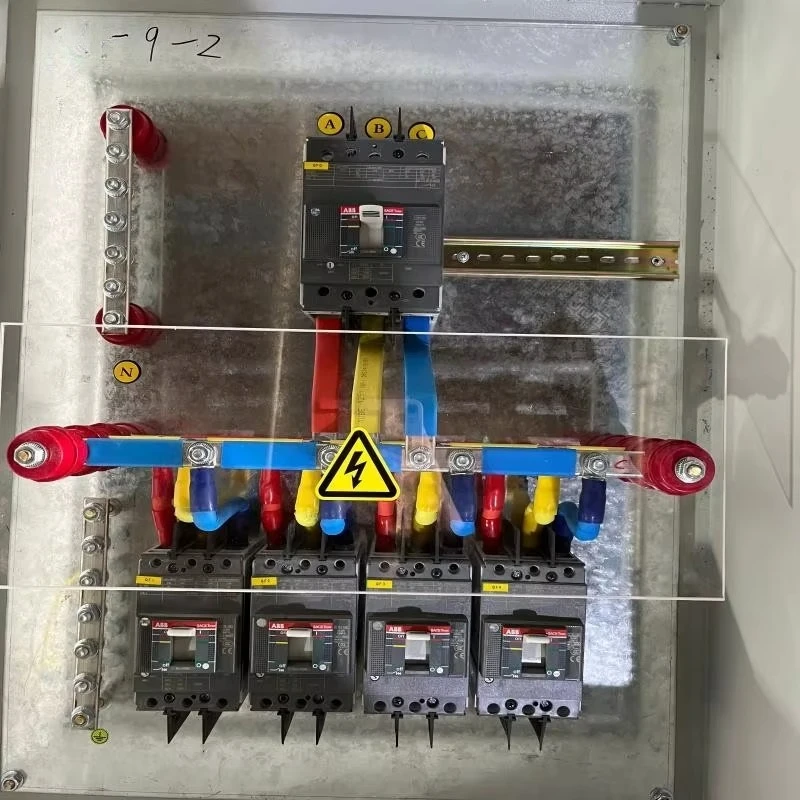 Low Voltage Power Cabinet 220V Main Distribution Panel Board Assembly of Electrical Panel Circuit Breaker Power Box